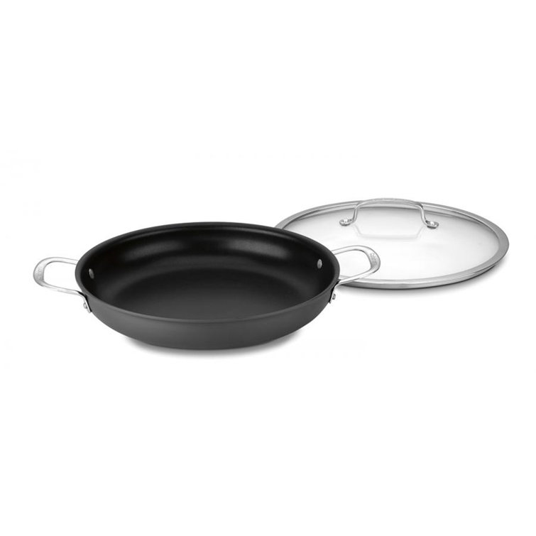 Cuisinart NonStick HardAnodized Aluminum Paella Pan with Lid